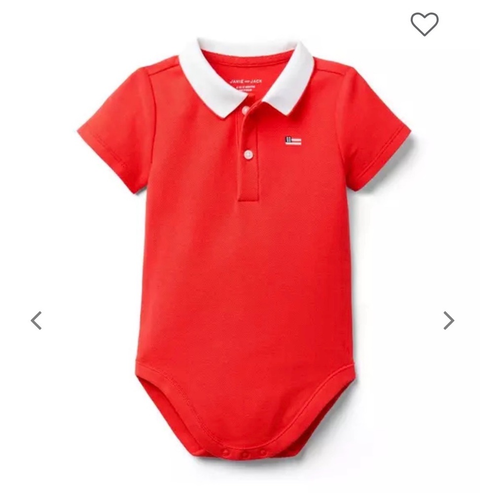 Janie and Jack embroidered onesie